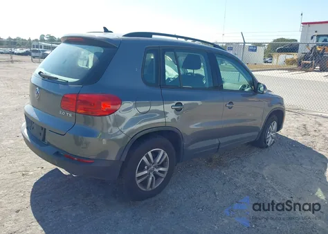 2015 Volkswagen Tiguan S from USA, damaged, VIN WVGAV7AXXFW572236